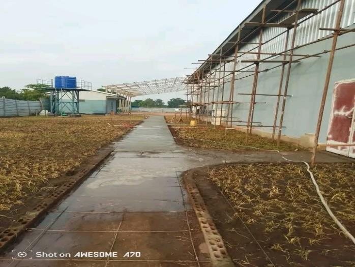 Hangar métallique de 50 × 25 mètres — vue 3