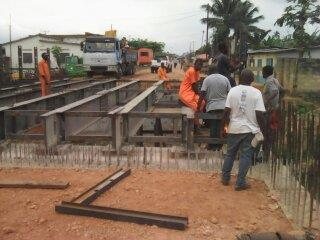 Construction d’un pont de 7 mètres