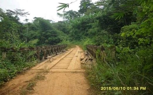 Programme de 74 ponts en bois